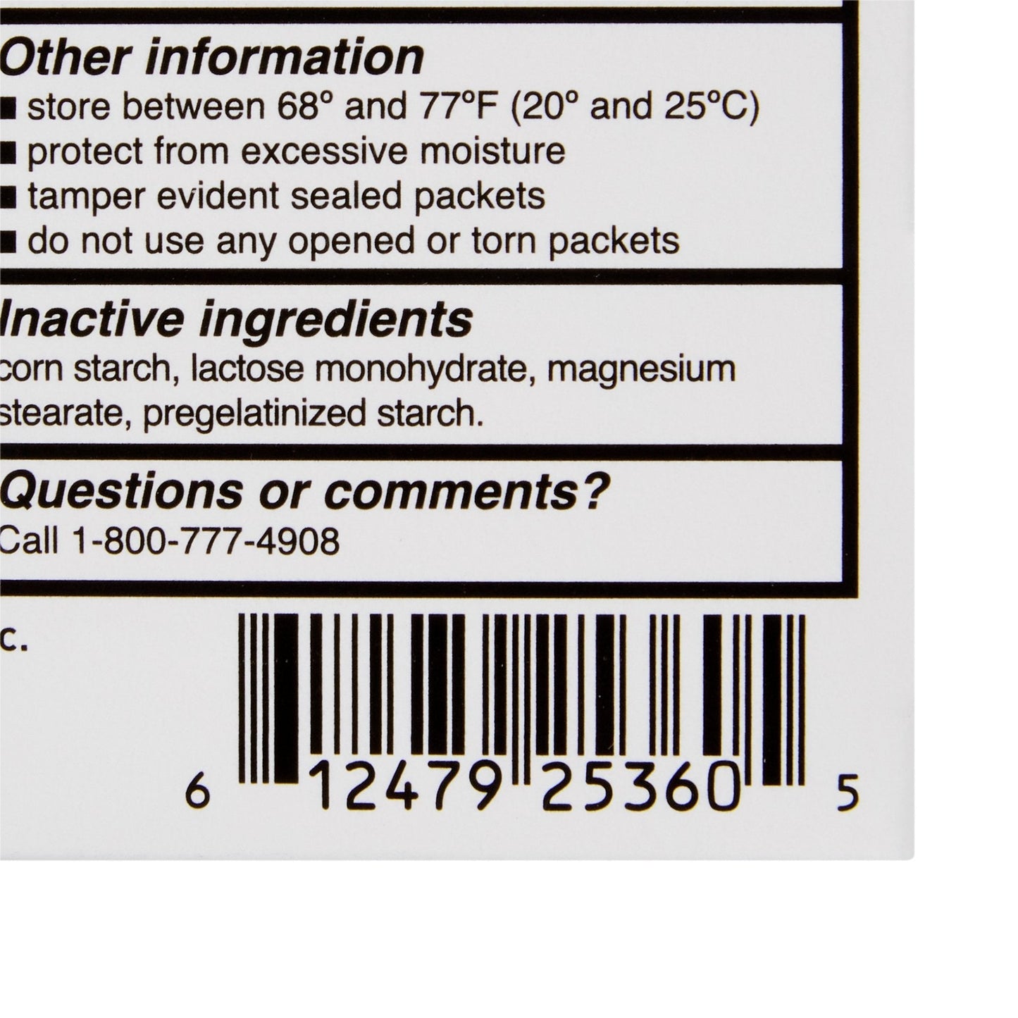 McKesson Loratadine Allergy Relief Travel Packets, 50 ct