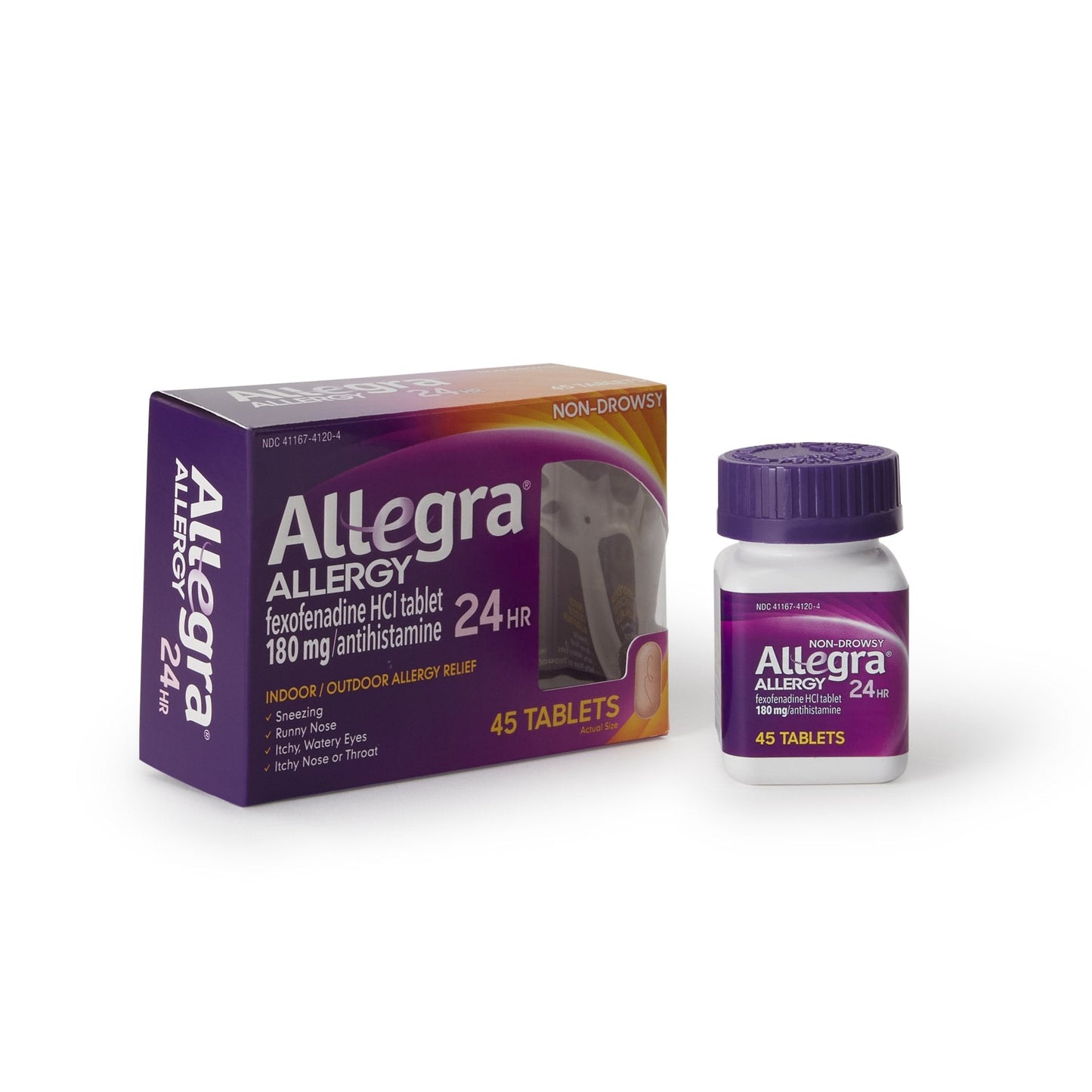 Allegra® Fexofenadine Allergy 24 hour Relief, 45 ct