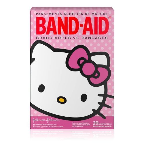 Band-Aid® Hello Kitty Adhesive Strip, Assorted Sizes, 20 ct