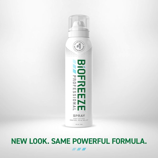 Biofreeze Professional 10.5% Menthol Pain Relief Spray, 4 oz.