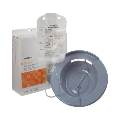 McKesson Round Sitz Bath, 2000 mL Capacity