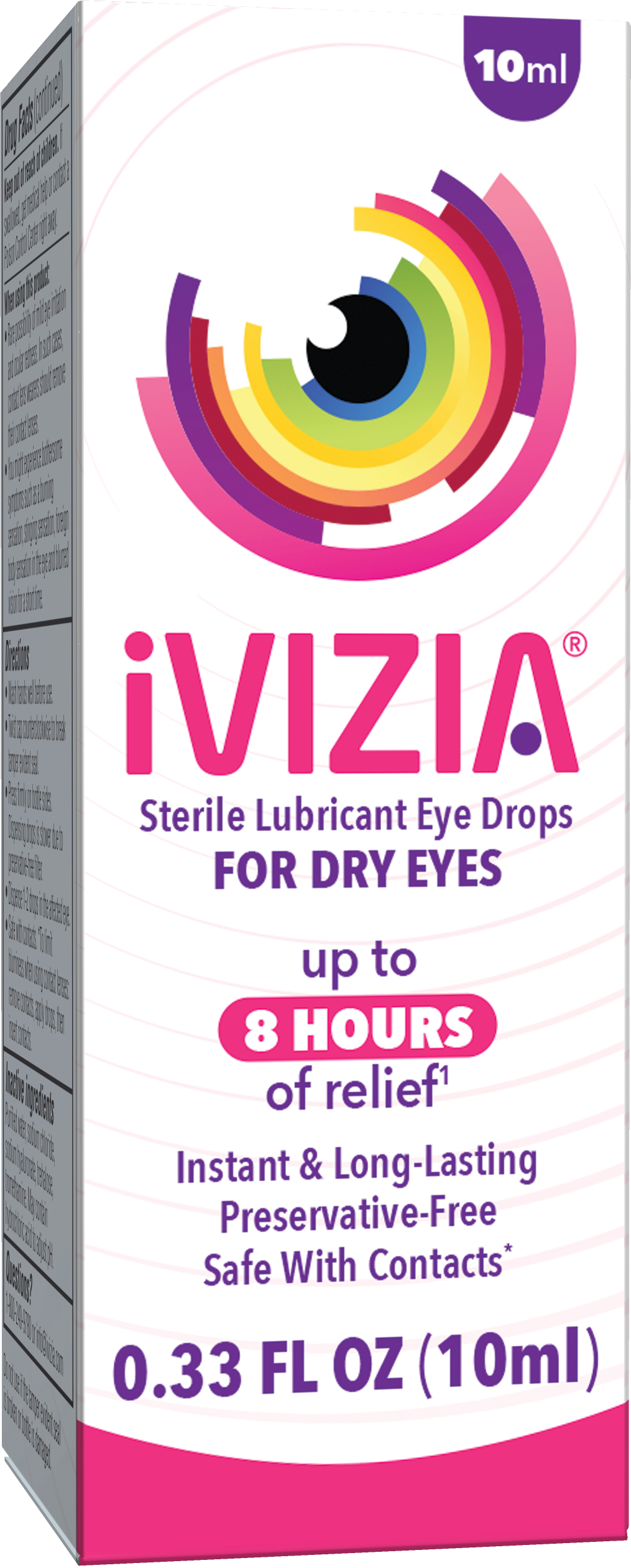 iVizia Dry Eye Lubricant Drops, 0.33 oz.