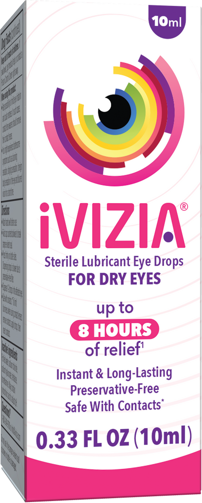 iVizia Dry Eye Lubricant Drops, 0.33 oz.