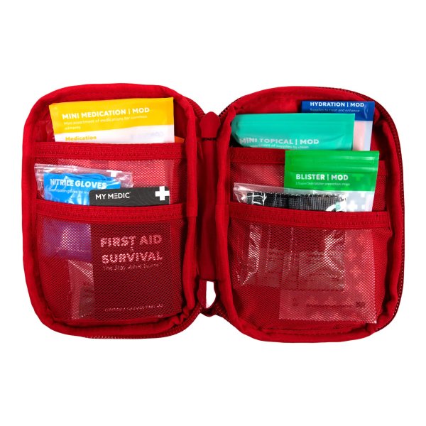 My Medic Sidekick First Aid Kit, Red