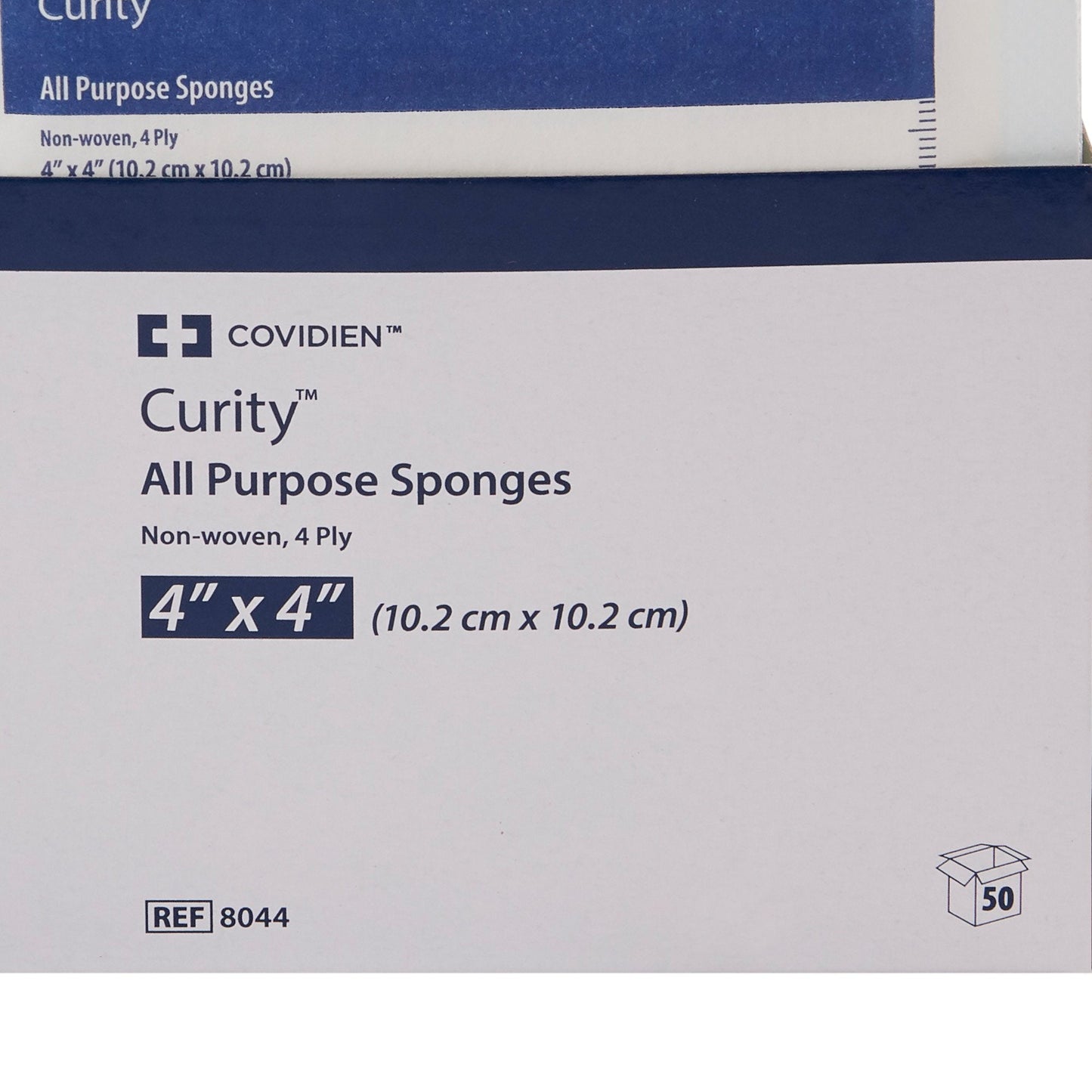 Curity™ Sterile Nonwoven Sponge, 4 x 4 Inch, 2 ct