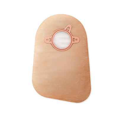 New Image™ Two-Piece Closed End Beige Filtered Ostomy Pouch, 9 " Length, 1.75 " Flange