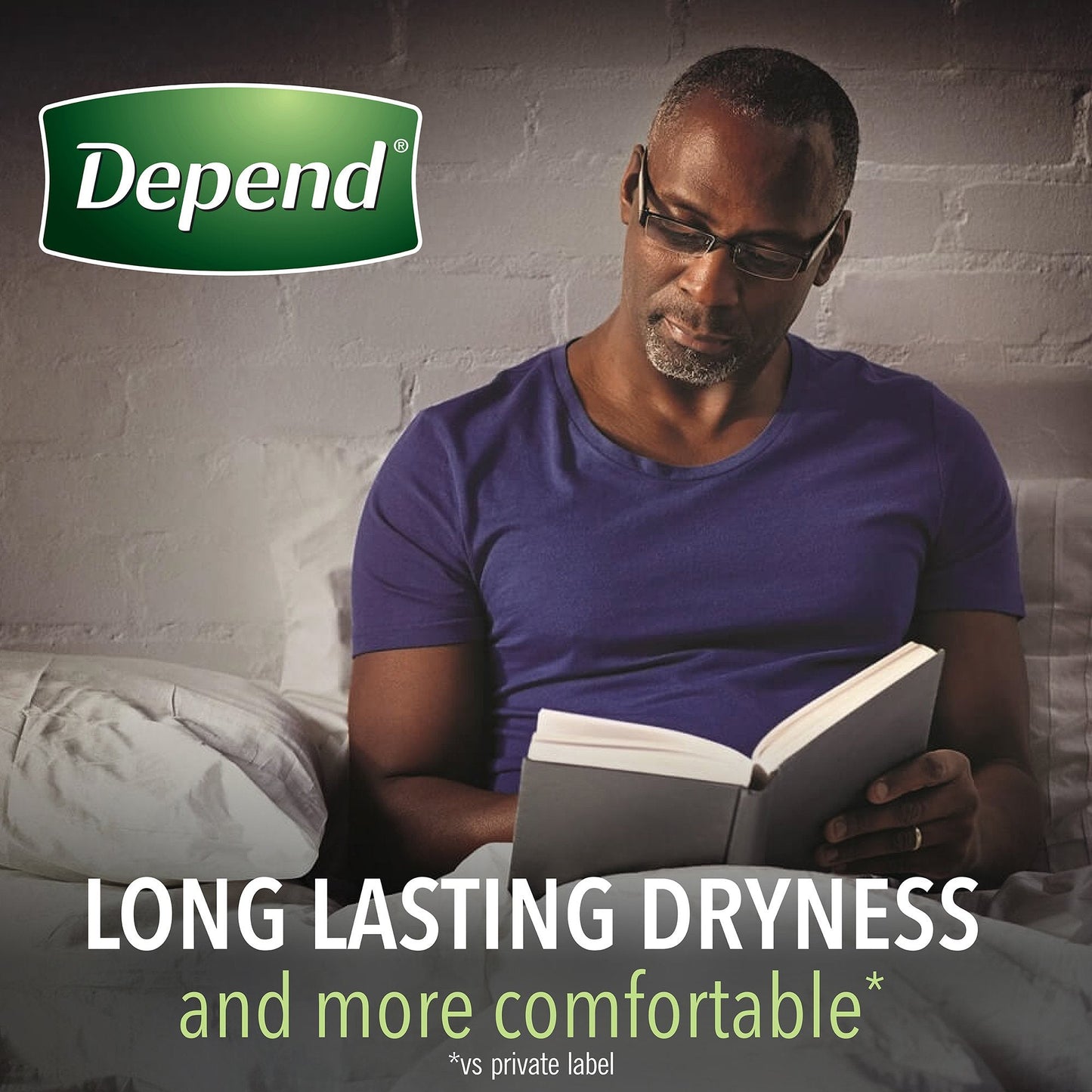 Underwear, Depend Overnight Men Lg (14/Pk 2Pk/Cs), 14 ct