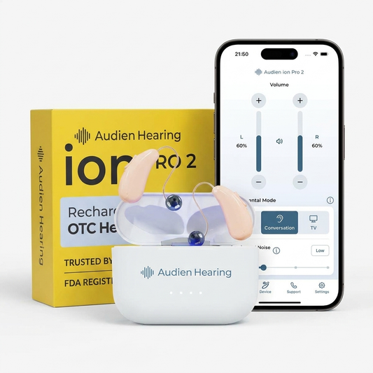 Audien Ion Pro 2 OTC Hearing Aids