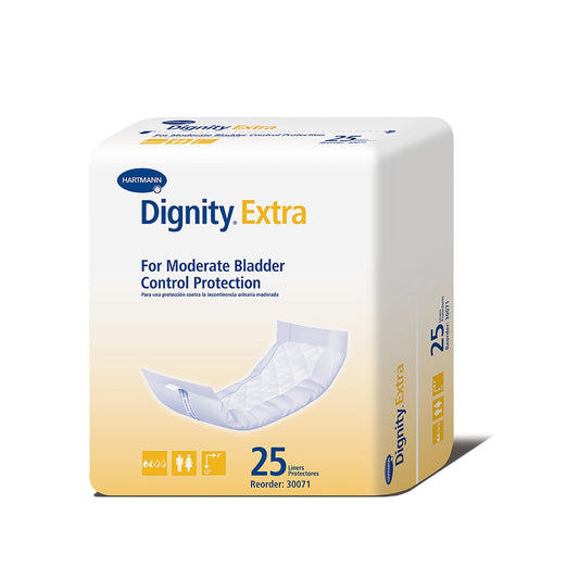 Dignity® Extra™ For Moderate Incontinence Liner, 12" Length, 250 ct