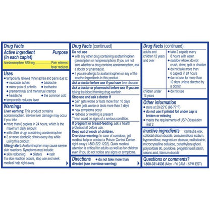 Midol Menstrual Pain and Fever Caplets, 20 ct.