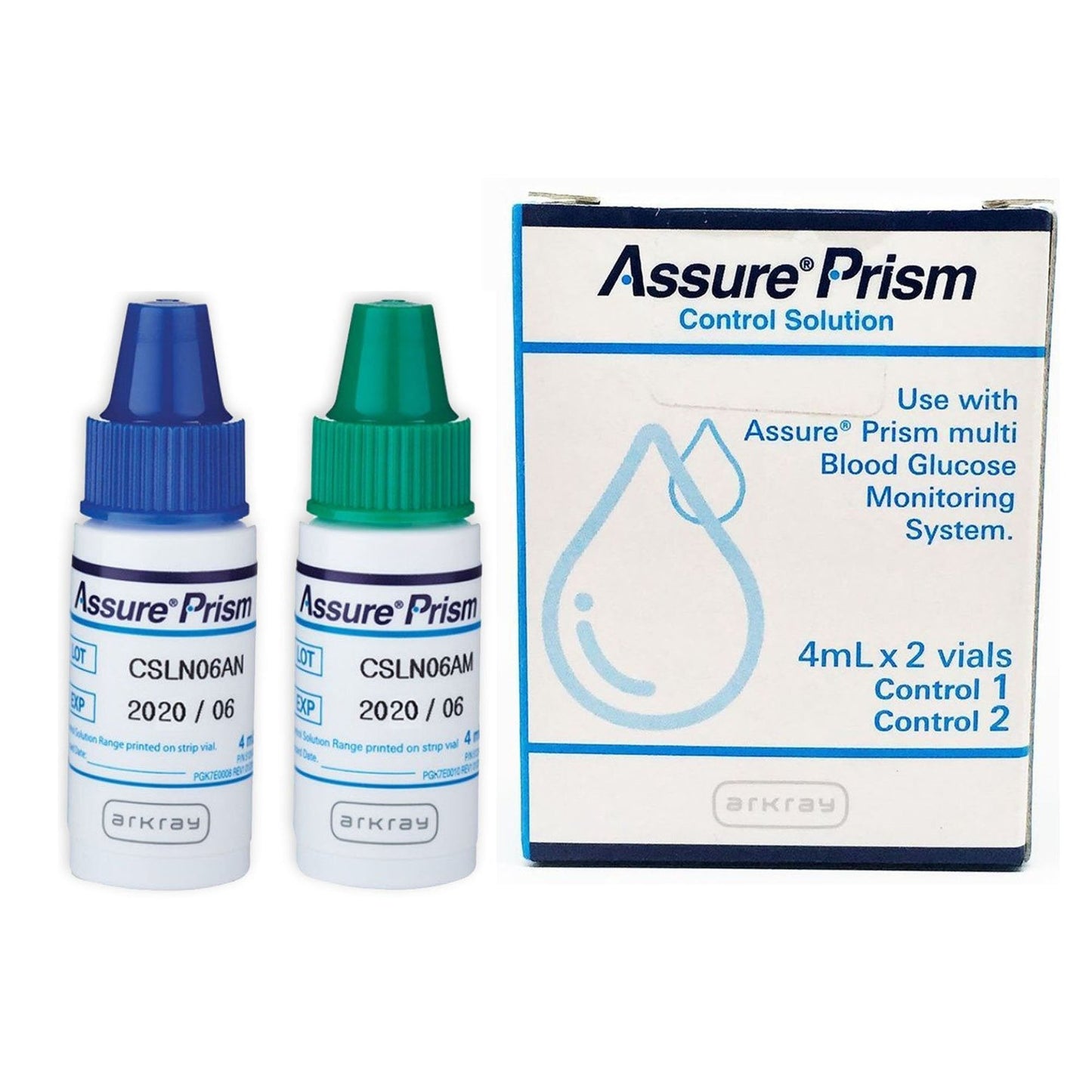 Assure® Prism Control Blood Glucose Test, 2 Levels