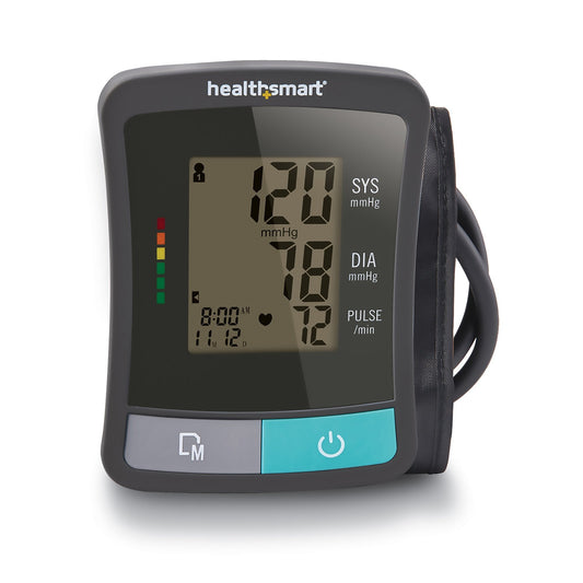 Mabis 1-Tube Blood Pressure Monitor, Digital, Black Cuff