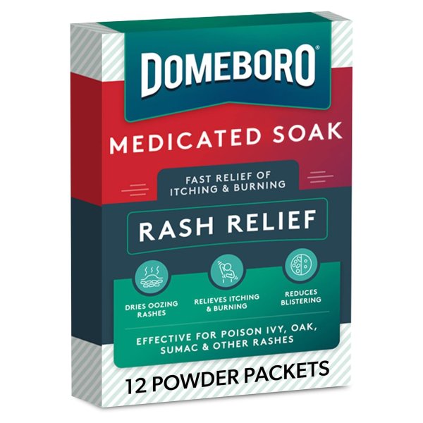 Domeboro® Rash Itch Relief Powder, 12 ct.