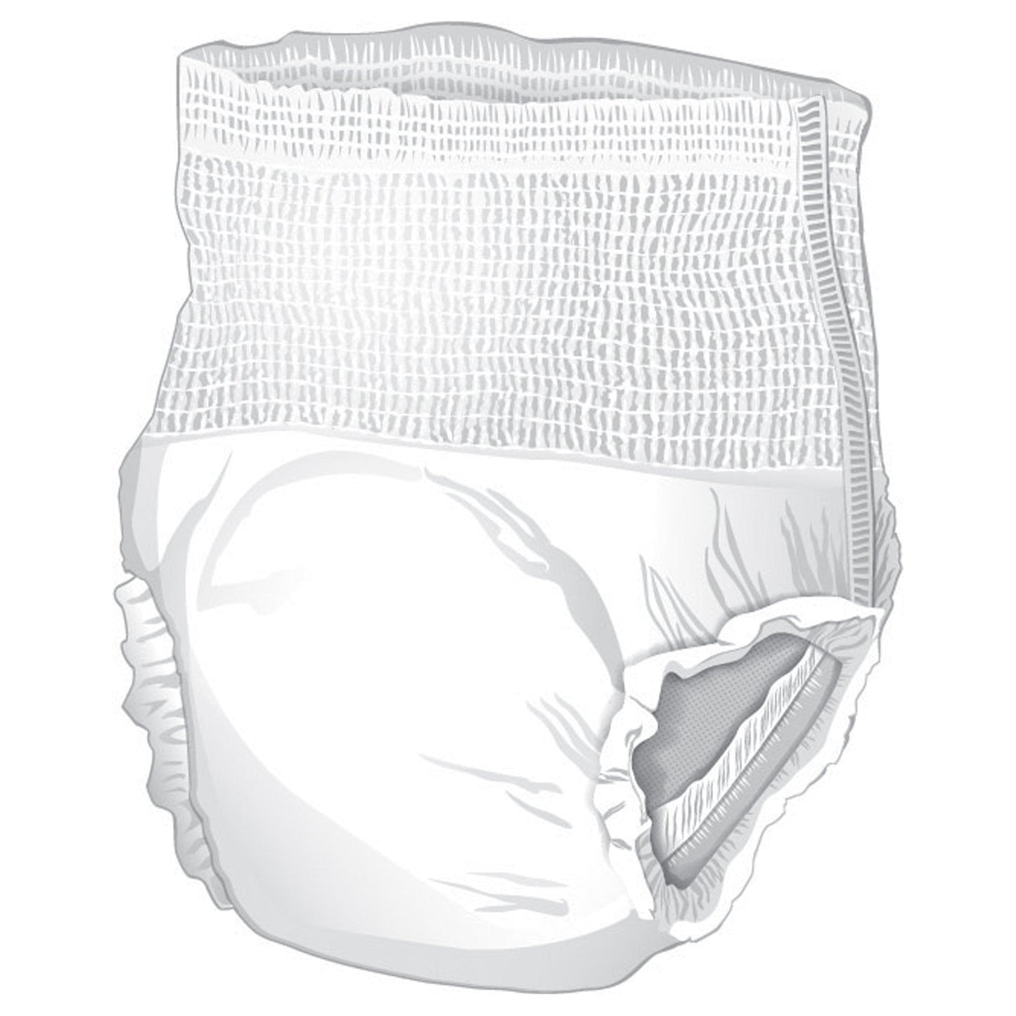 McKesson Super Moderate Absorbent Underwear, XL, 56 ct