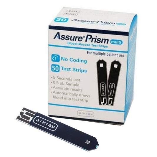 Assure Prism Multi Blood Glucose Test Strips, 50 ct