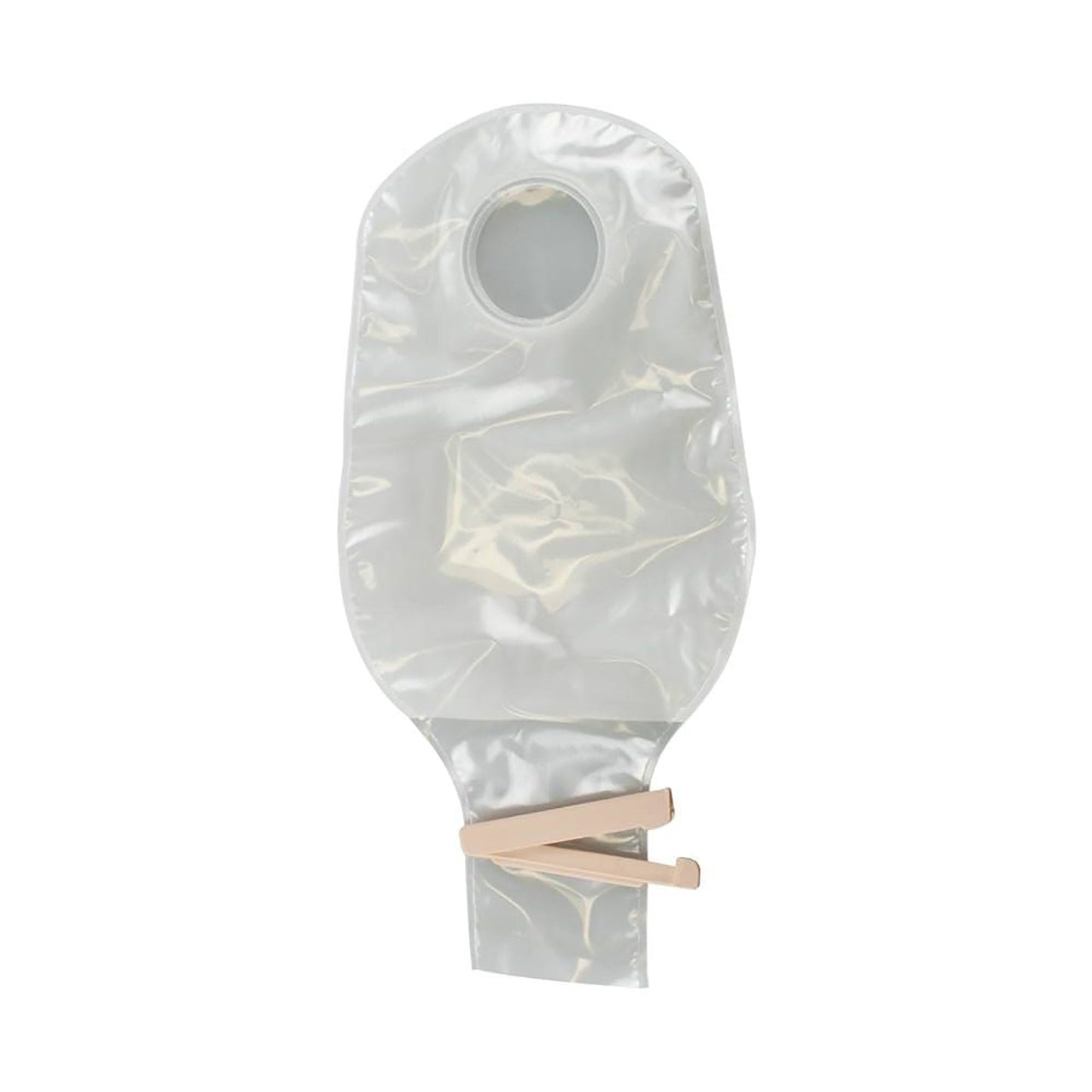 Sur-Fit Natura Two-Piece Colostomy Pouch Drainable, Vinyl, 12 " Length, 2.75 " Flange, Transparent