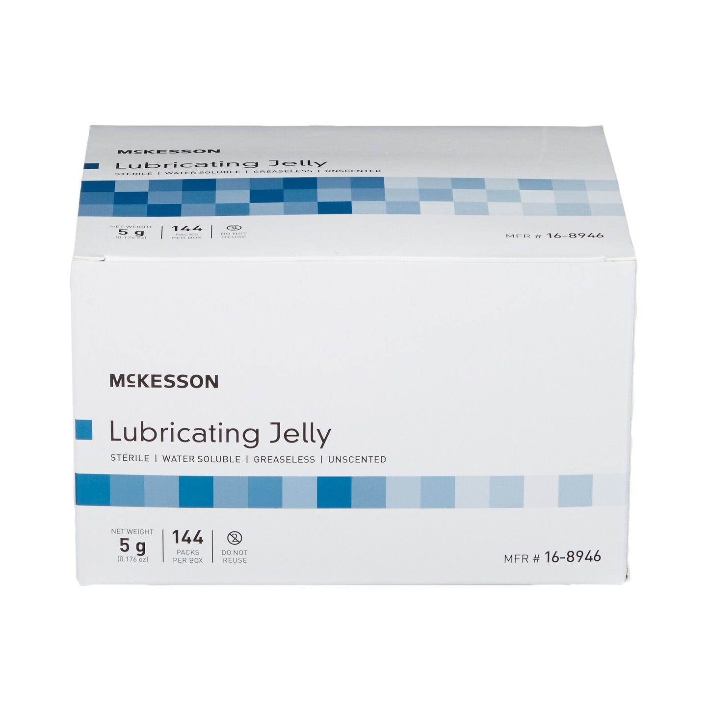 McKesson Lubricating Jelly, 5-gram Packet, 864 ct