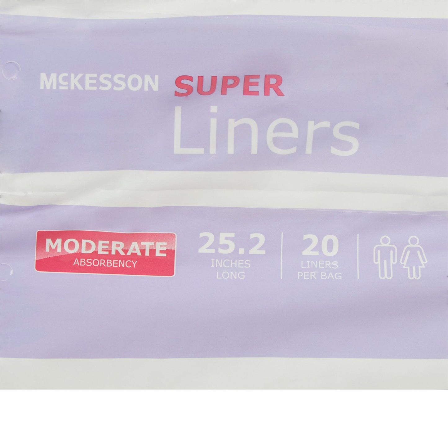 McKesson Super Incontinence Liner, 80 ct