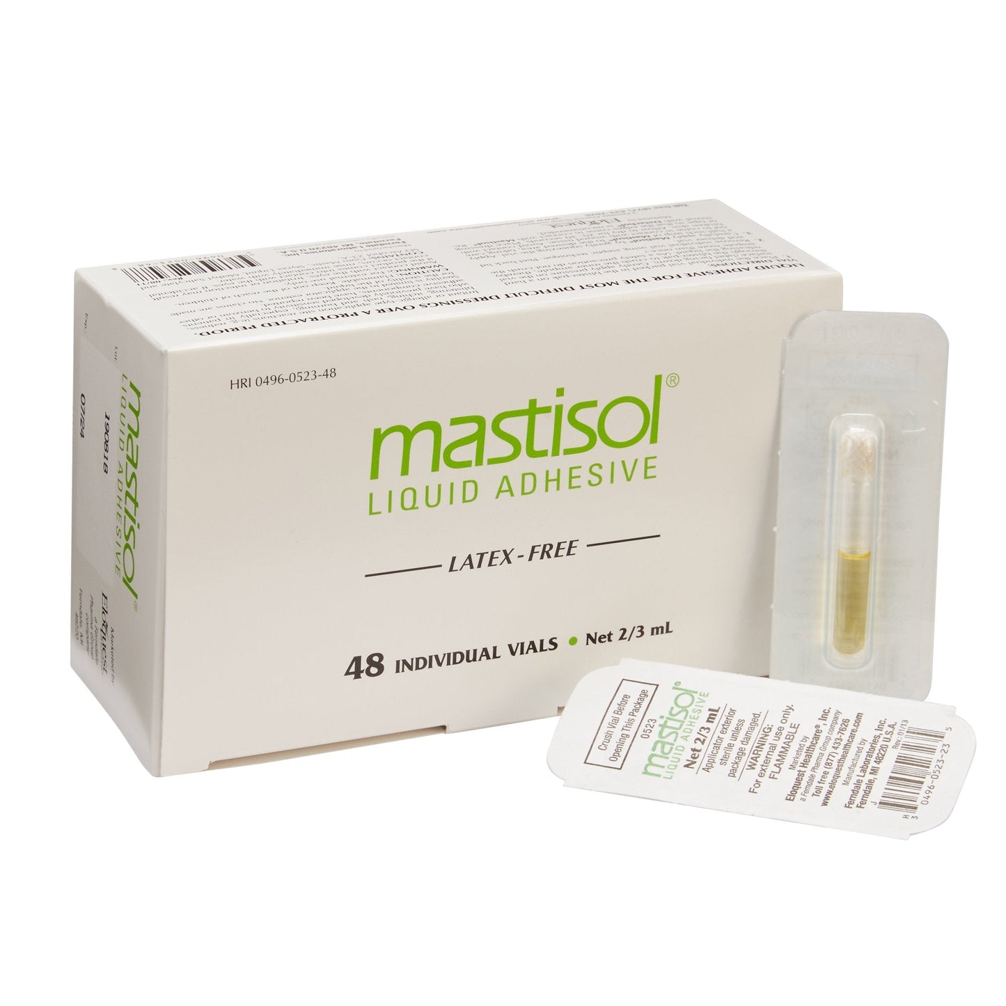 Mastisol® Liquid Bandage, 2/3 mL Sterile Tip Vial, 48 ct