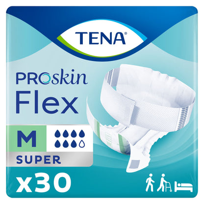 Tena® Flex™ Super Incontinence Belted Undergarment, Size 12, 90 ct