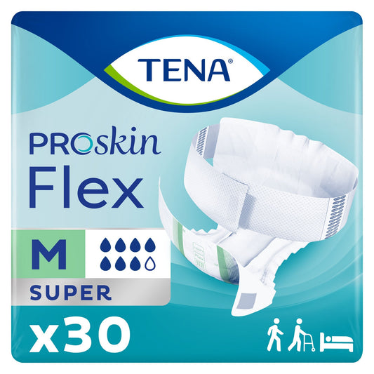 Tena® Flex™ Super Incontinence Belted Undergarment, Size 12, 30 ct