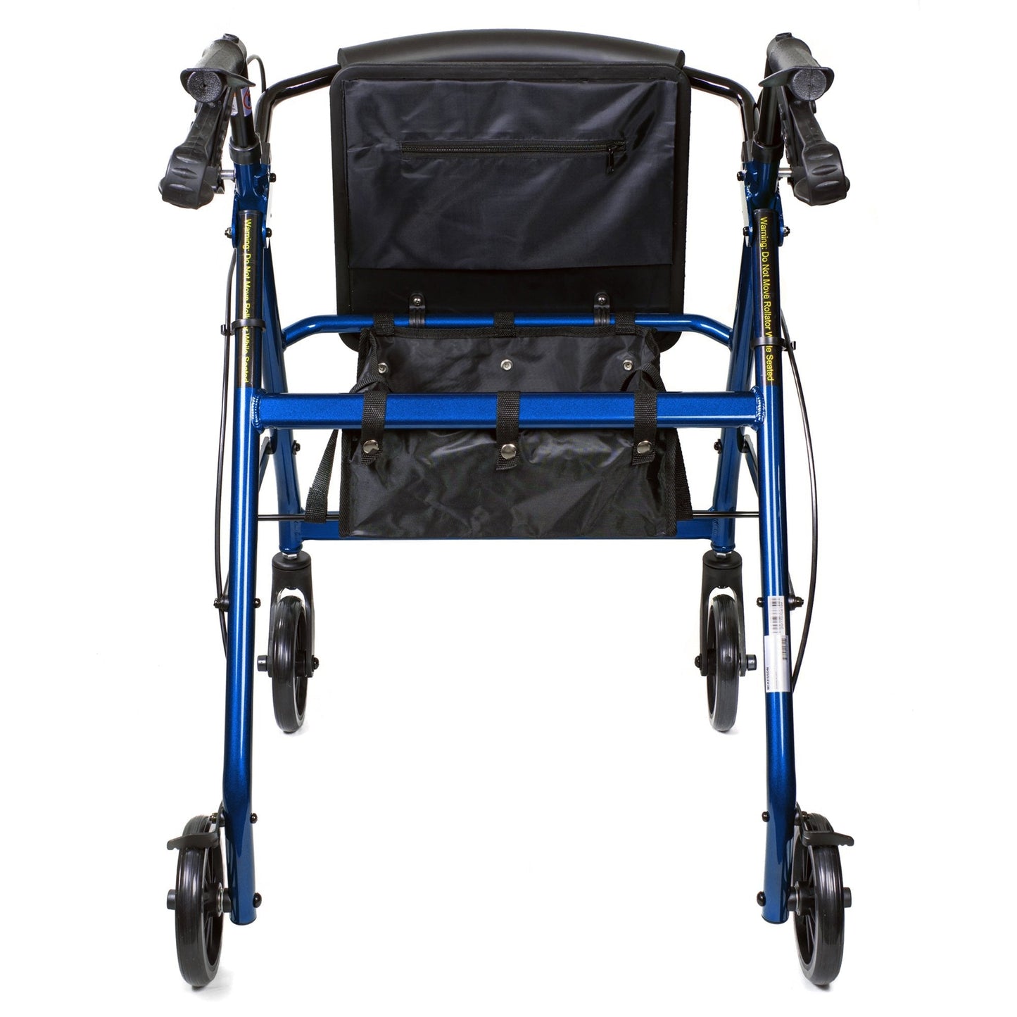 McKesson Folding Lightweight 4-Wheel Rollator, 300 lb. Capacity