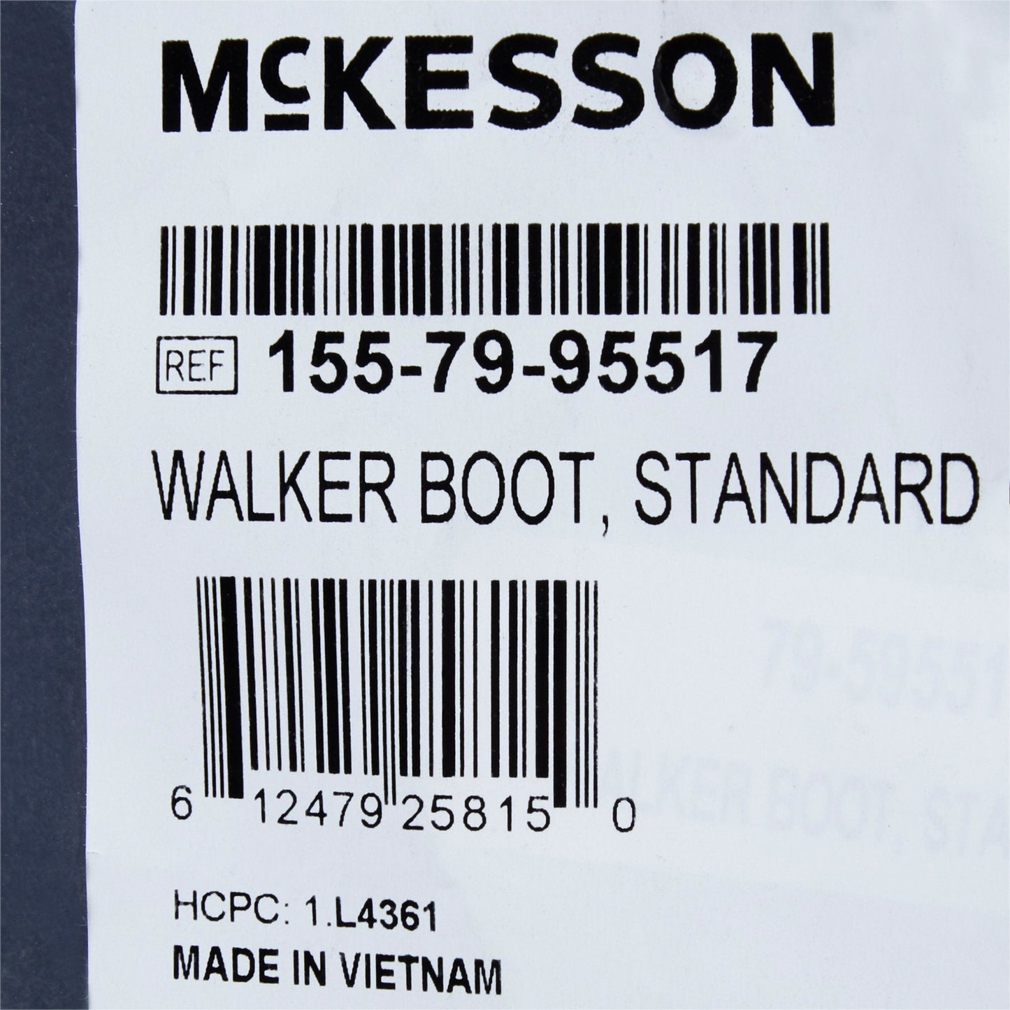 McKesson Pneumatic / Adjustable Air Support Walker Boot, Large