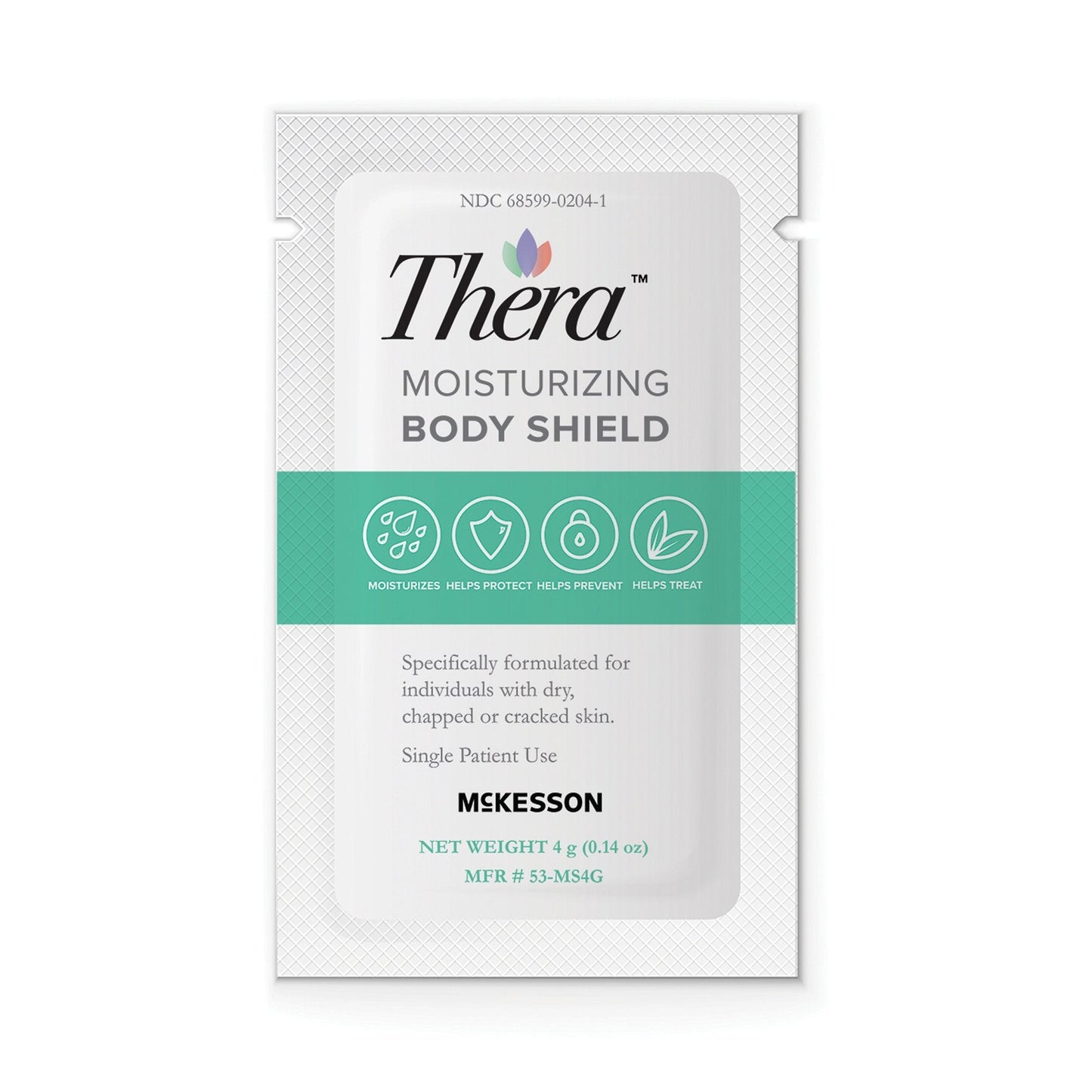 McKesson Thera® Moisturizing Body Shield Individual Packet