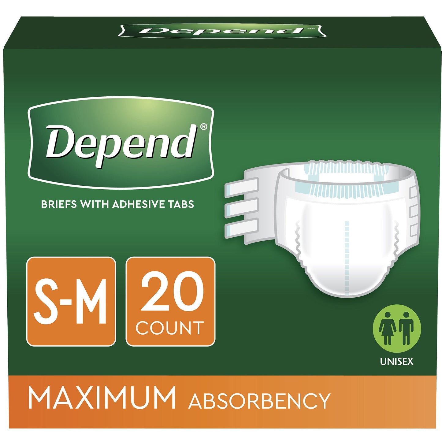 Depend® Fresh Protection™ Maximum Absorbency Briefs with Tabs