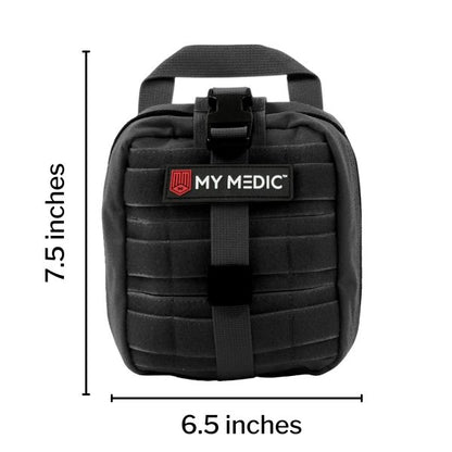 My Medic MYFAK Standard First Aid Kit, Medical Supplies for Survival, Black