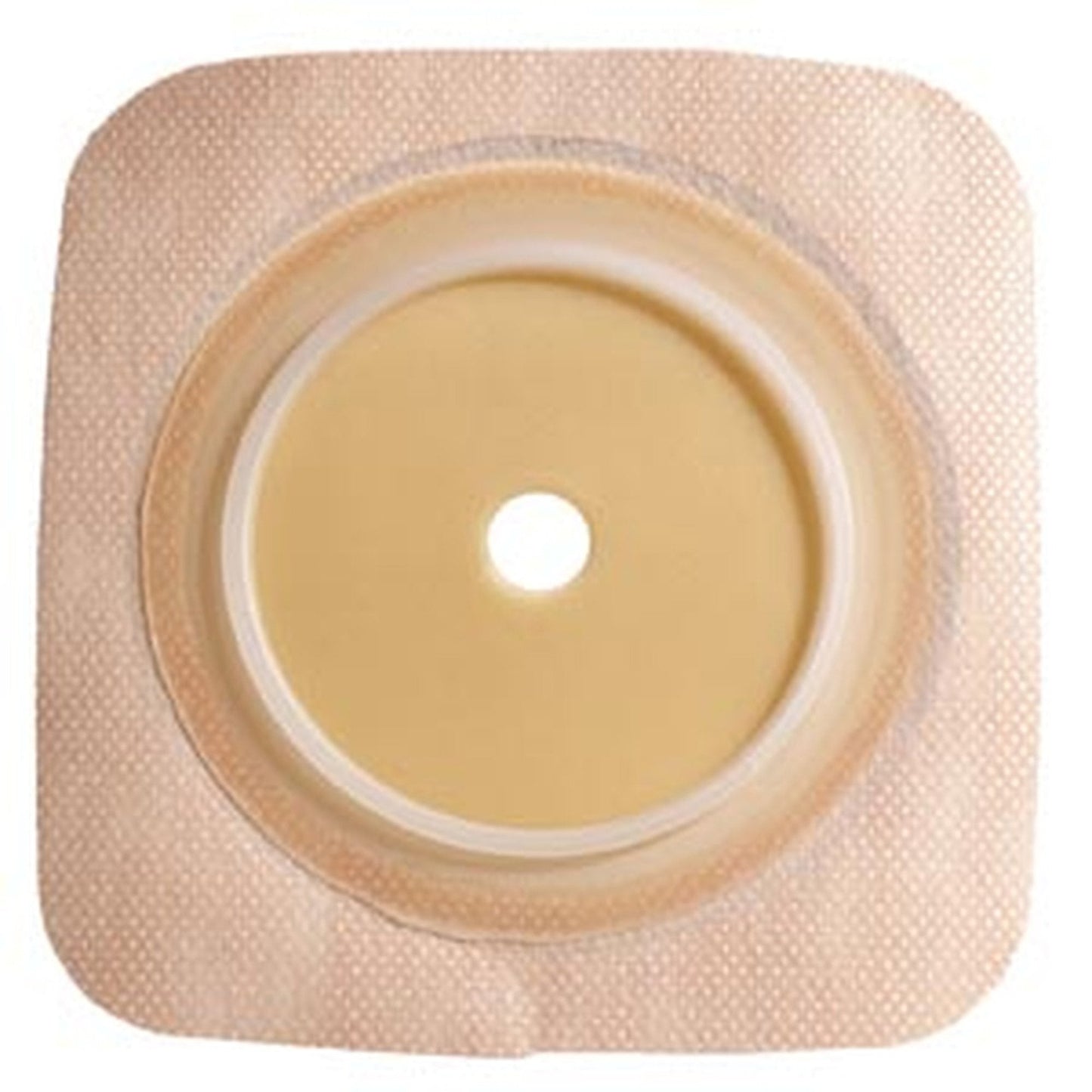 Ostomy Barrier Sur-Fit Natura® Durahesive® Trim to Fit, Extended Wear Adhesive Tape Borders 38 mm Flange Sur-Fit® Natura® System 4 X 4 Inch