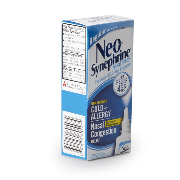 Neo-Synephrine® Regular Strength Sinus Relief Spray, 0.5 oz.