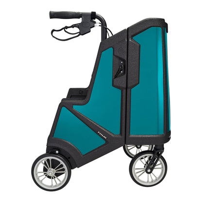 Tour 4 Wheel Rollator, 31 to 37 " Handle Height, Ocean Teal