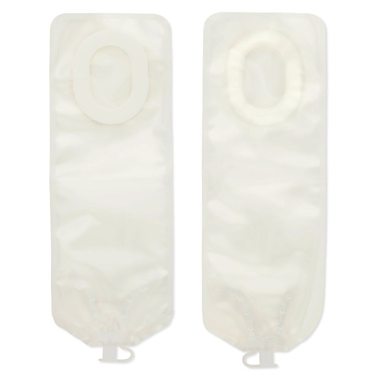 Pouchkins™ One-Piece Drainable Transparent Colostomy Pouch, 6 Inch Length, 7/8 to 1-3/8 Inch Stoma, 15 ct