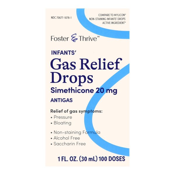 Foster & Thrive™ Infant Gas Relief Dropper, 1 oz.