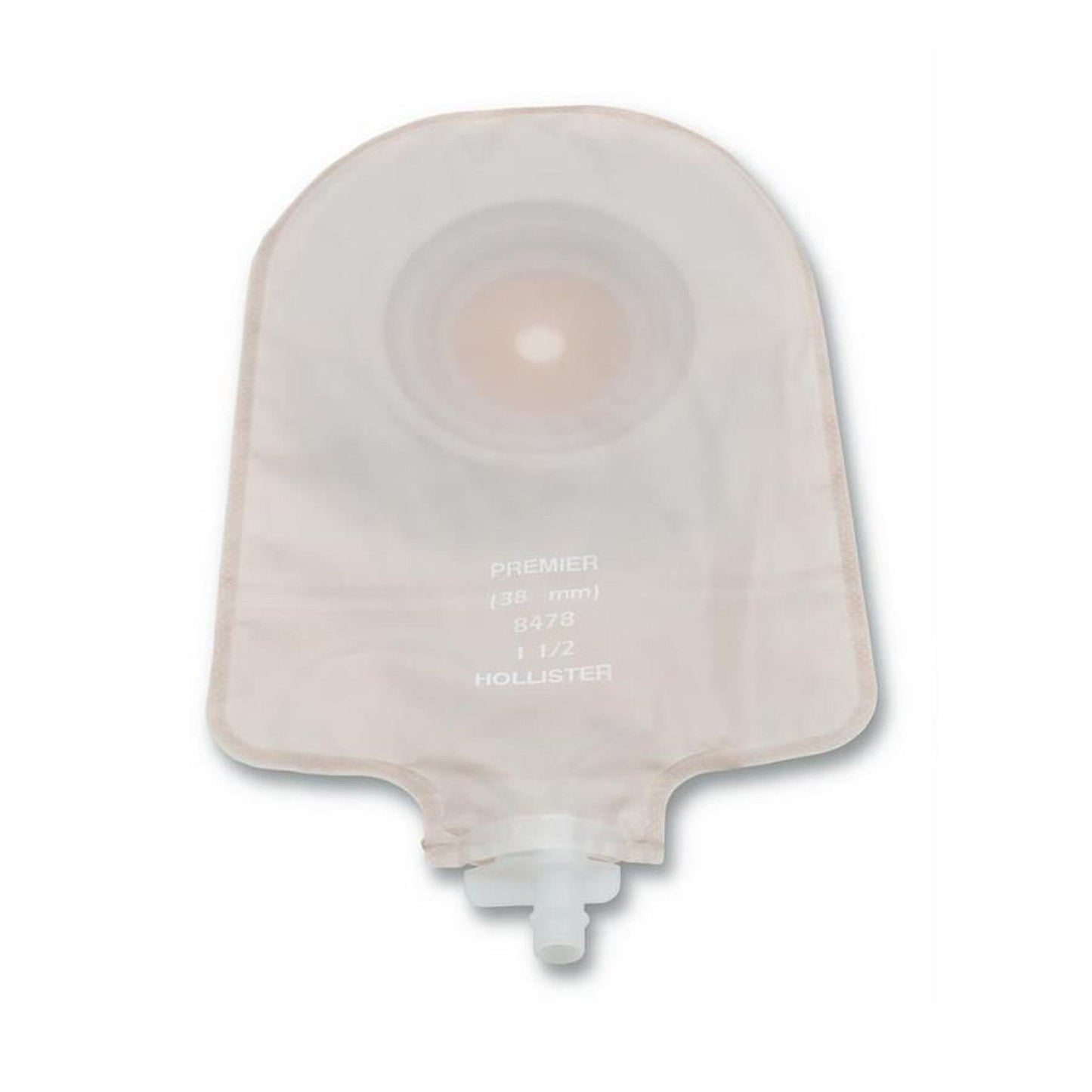 Premier™ One-Piece Drainable Transparent Urostomy Pouch, 9 Inch Length, 2 Inch Stoma, 5 ct