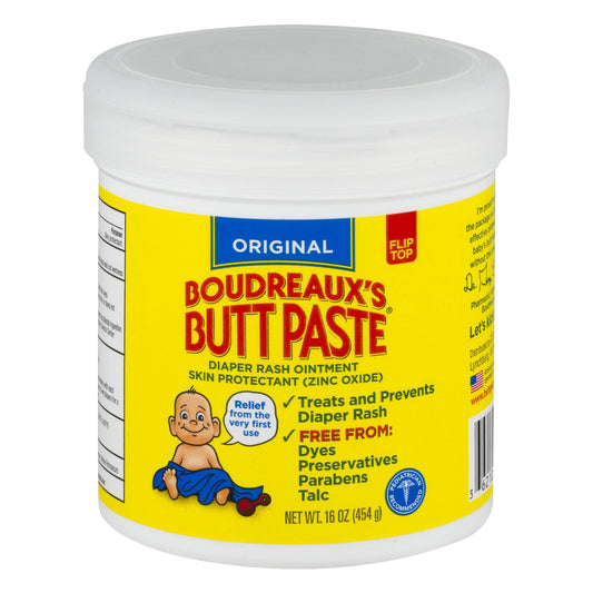 Boudreaux's Butt Paste® Diaper Rash Treatment 16 oz. Jar