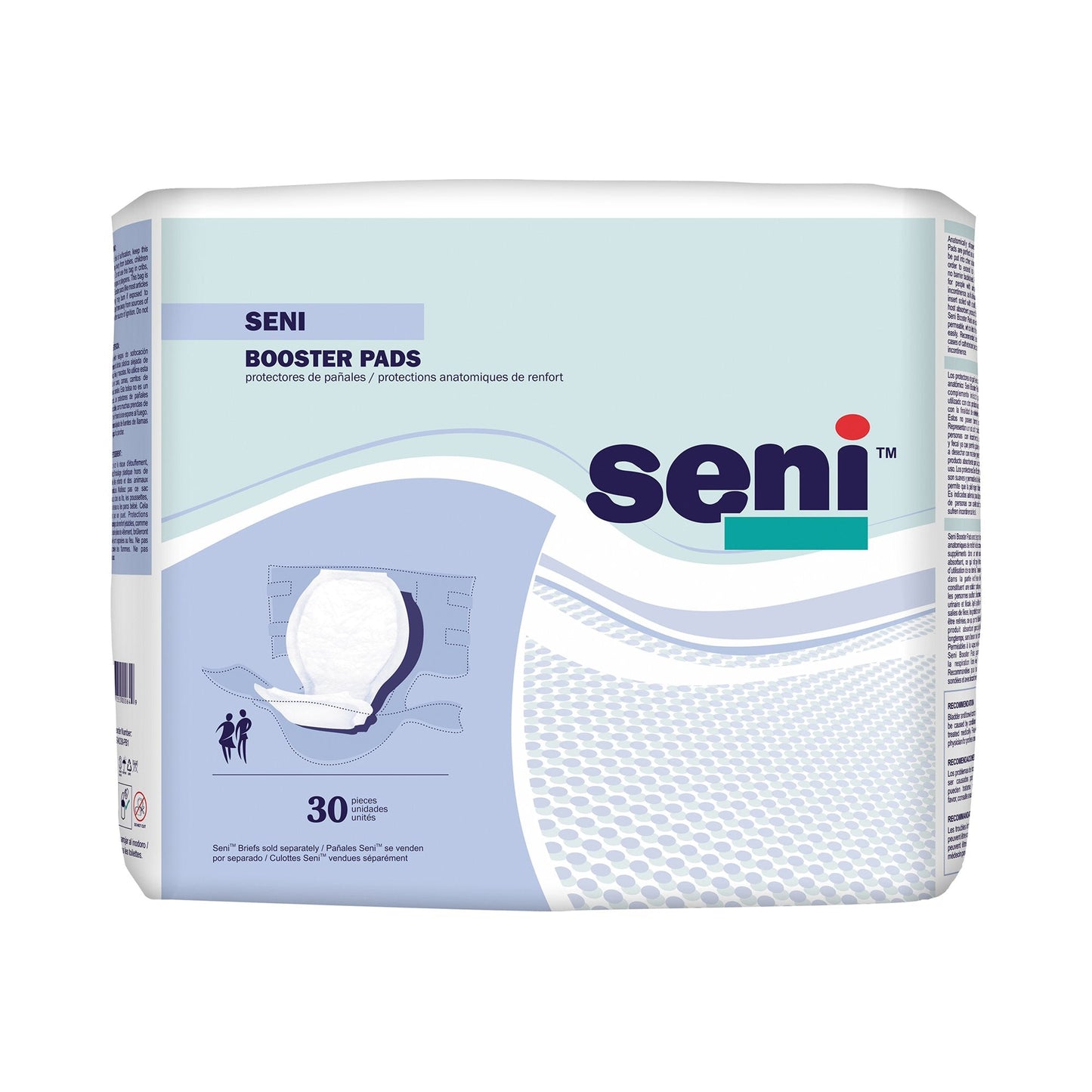 Seni® Booster Pad, 25-Inch Length, 30 ct