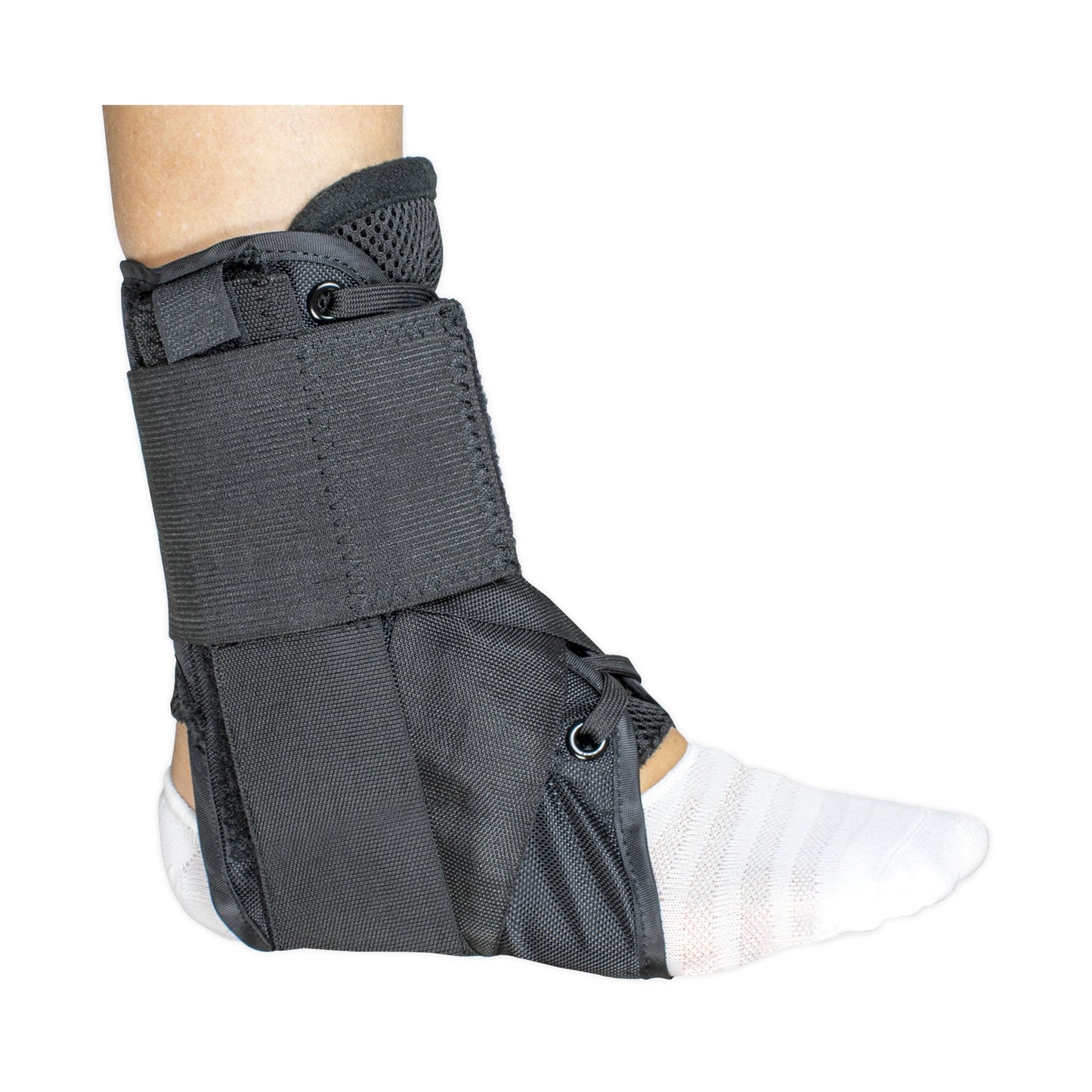 McKesson Low Profile Open Heel Open Toe Ankle Brace, Small