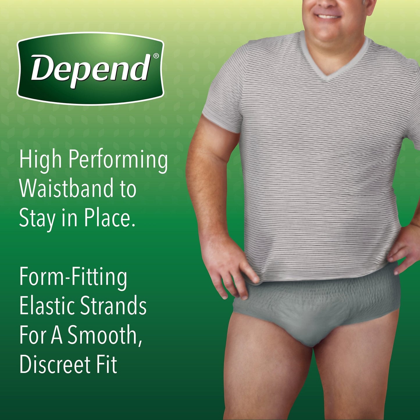 Depend® FIT-FLEX® Absorbent Underwear for Men, 17 ct