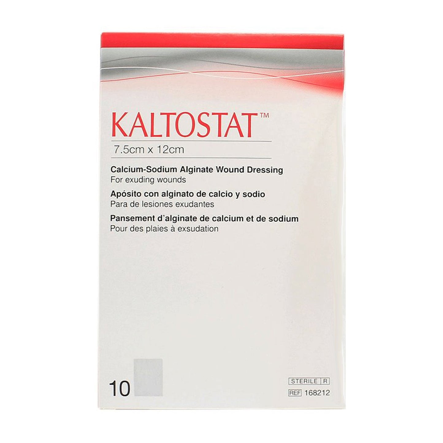 Kaltostat® Calcium Alginate Dressing, 3 x 4.75 Inch, 10 ct