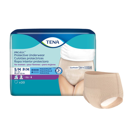 Tena® ProSkin™ Maximum Absorbent Underwear, Small / Medium, 20 ct