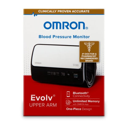 Omron Evolv Wireless Upper Arm Blood Pressure Monitor