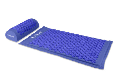 Kanjo Memory Foam Acupressure Mat Set, Periwinkle