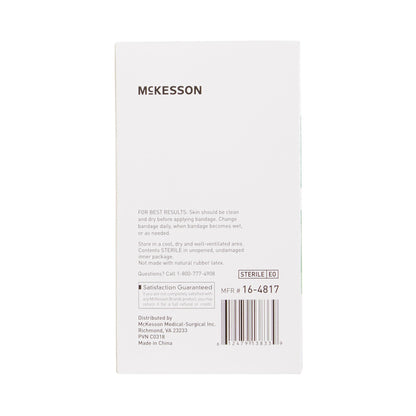 McKesson Tan Adhesive Strip, 2 x 4 Inch, 1200 ct