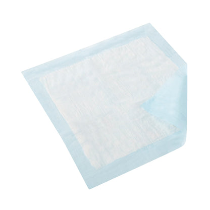 TENA Regular Underpads, Light Absorbency, Blue, Disposable, Latex-Free, 23 X 24 "