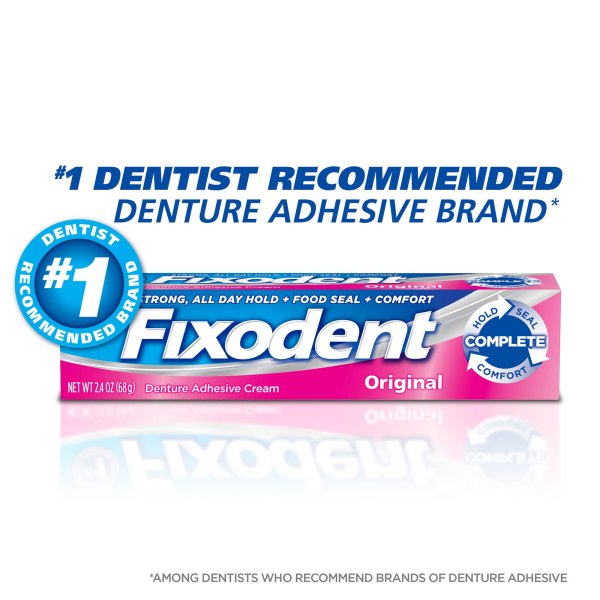 Fixodent Original Denture Adhesive Cream