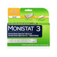 Monistat 3-Dose Yeast Infection Treatment & External Itch Cream, 3 Ovule Inserts