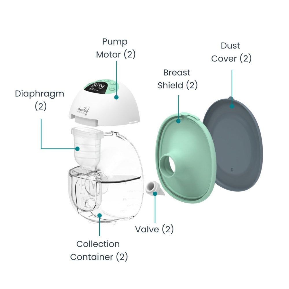 Aura Glow Wearable Breast Pump