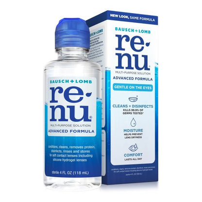 Re'nu Advanced Formula Multi-Purpose Solution, 4 oz.